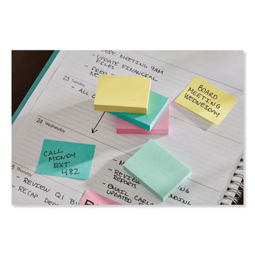 Post-it® Dispenser Notes Original Pop-up Refill, Cabinet Pack, 3 X 3, Beachside Cafe Collection, 100 Notes-pad, 18 Pads-pack freeshipping - TVN Wholesale